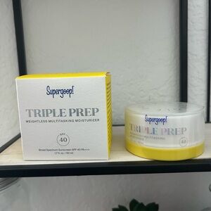 Supergoop! Triple Prep Multitasking Moisturizer - Yellow